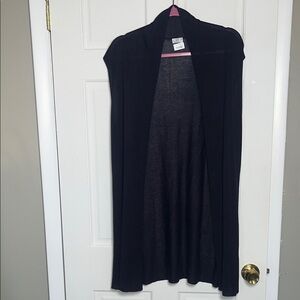 Lexi, New York women’s open cardigan Navy 100% bamboo